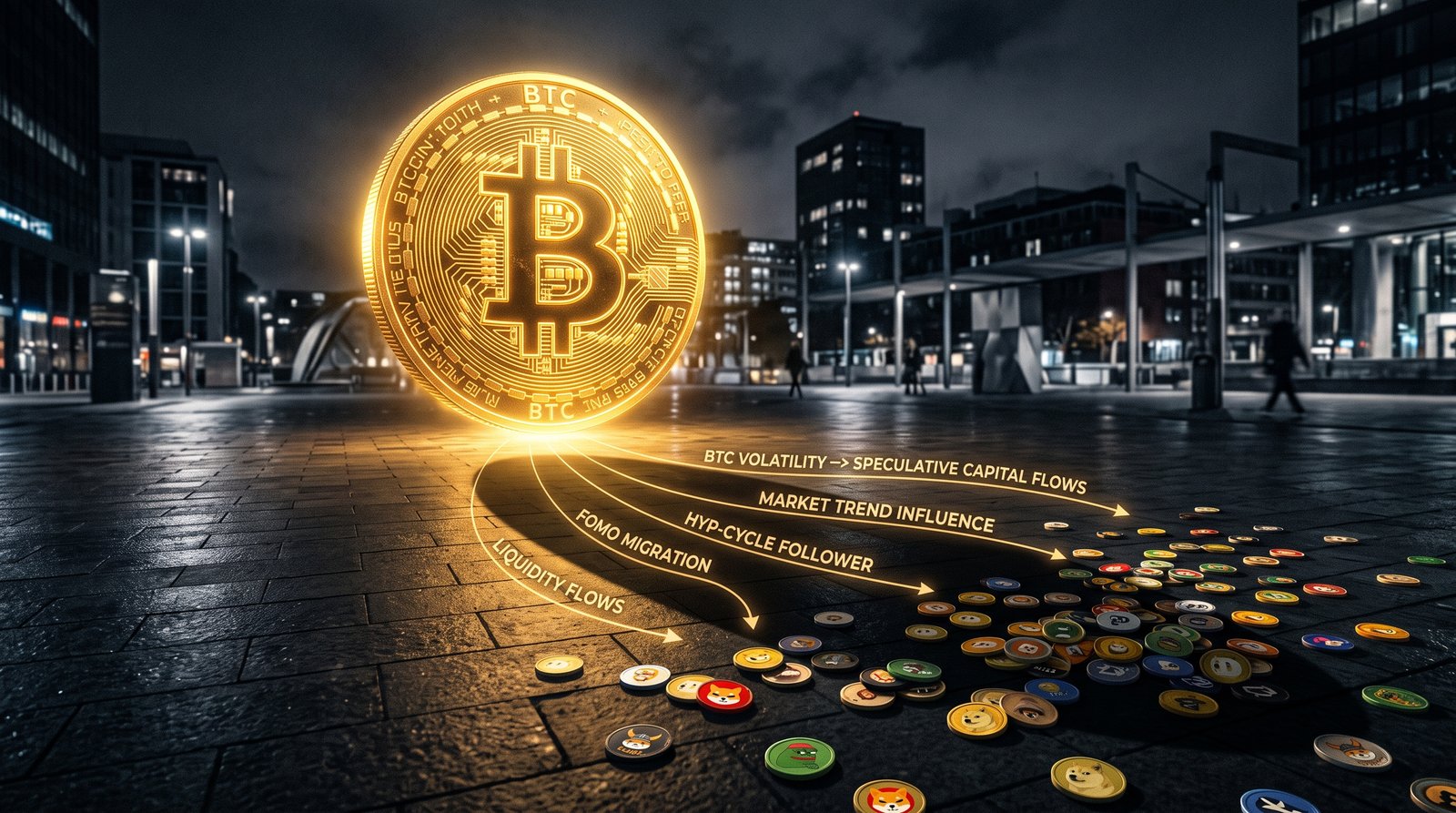 How Bitcoin Price Trends Impact Meme Coins